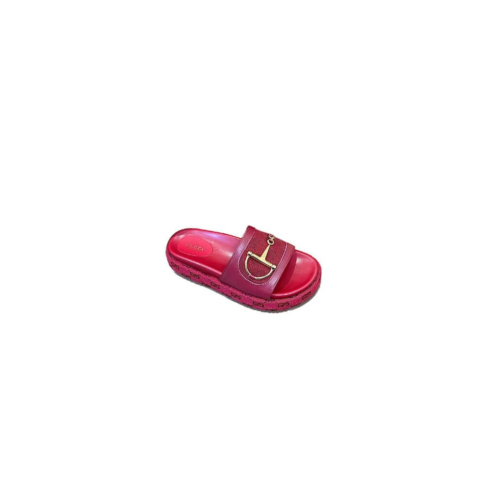 GUCCI Women s platform slide sandal