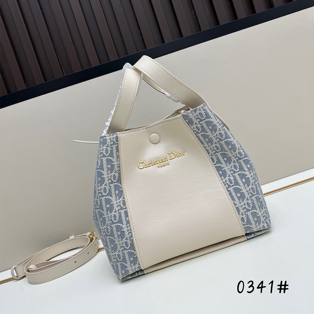 Dior Small Signature Bucket Bag